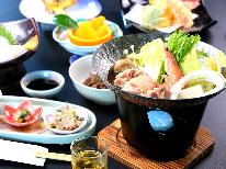【夕食付/花会席】夕食は対馬の旬を味わう郷土料理『花会席』朝はのんびりお寝坊さん♪