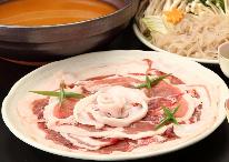 【冬季限定】かもしか荘名物!牡丹鍋プラン