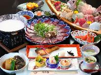 【冬季限定】氷見の冬のご馳走♪＜氷見の寒ブリしゃぶしゃぶ＞が味わえる♪氷見の絶品料理に舌鼓～