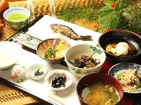 【朝食付】爽やかな森の中でモーニング♪食材にこだわった優しいヘルシー和朝食で1日をスタート