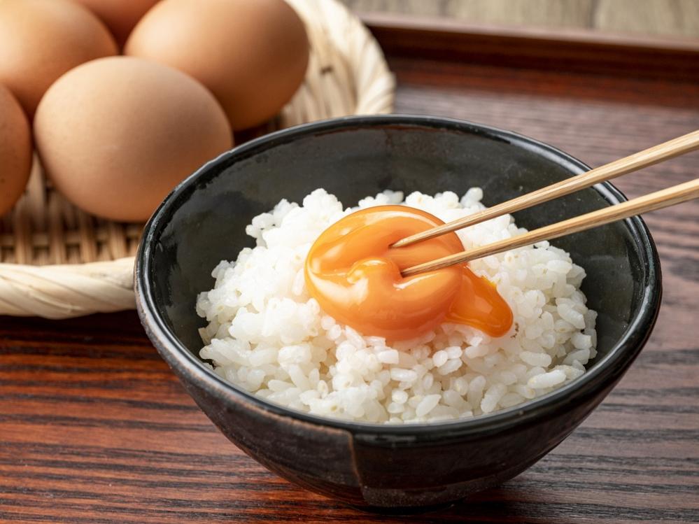 【格安とりあえず朝食付プラン】卵かけご飯＋味噌汁のシンプルで美味しい朝ご飯♪