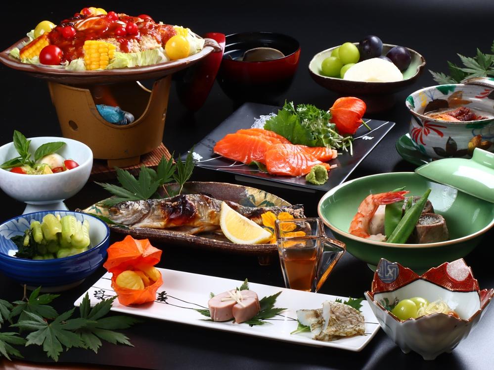 1日6組限定☆【スタンダード】自家製有機野菜を使った♪信州の恵み満載創作料理を満喫《1泊2食付》