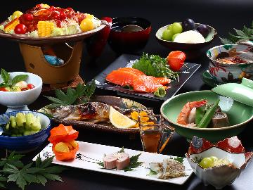 ★【スタンダード】自家製有機野菜を使った♪信州の恵み満載創作料理を満喫《1泊2食付》