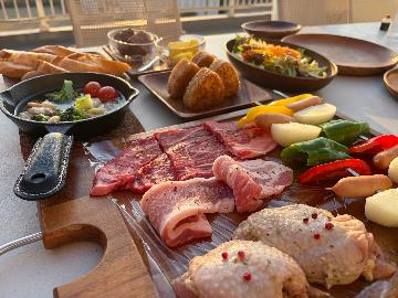 【1泊2食付】＜人気No.1＞スタンダードBBQプラン