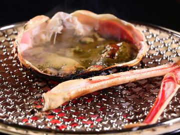 【活刺し竹コース】当館が誇る冬の逸品のmixガニ◎活刺しがなんと通常の倍!24h貸切温泉