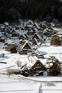 【冬得】２食付★世界遺産五箇山合掌造り集落雪景色とライトアップ♪A5ランク氷見牛と純米吟醸酒付プラン