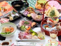 【グレードアップ】和牛のポアレ＆鮮魚の寿司付■元ホテルシェフが振るう本格会席料理