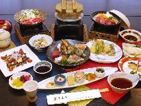 【繚乱会席】瀬戸内の四季の装いを感じる豪華な会席料理をご堪能ください。
