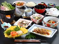 【スタンダード】日本海の恵み+山の恵みを堪能♪＜手づくり 和洋折衷＞食材本来の味を楽しめる～