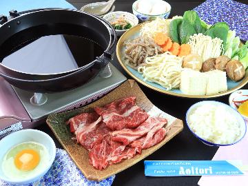 【冬季限定】但馬牛のすき焼きプラン