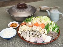 【冬季限定！】広島産カキ使用★栄養たっぷり！濃厚な味わいの牡蠣鍋プラン♪