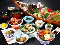 【スタンダード】極上の宴◆伊勢海老×アワビ×鯛活造り×手こね寿司orカキ飯◆～特典付～