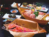 【部屋食】スタンダード◆ワンちゃんOK☆お刺身盛り合わせを堪能[ペット棟]