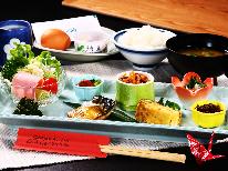 朝食付◆１日の始まりを和朝食で♪滞在中は『嵐の湯＆ラドン風呂』をご堪能