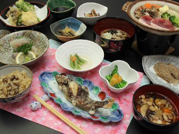 【１泊夕食】朝食不要な方にぴったりの夕食のみ～手打ち［裁ち蕎麦］＆新鮮なイワナのお造り！