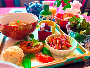＜朝食付き／お部屋食＞当館自慢の新鮮こだわり卵と地元素材の 【 健康和食弁当 】をゆっくりお部屋で♪