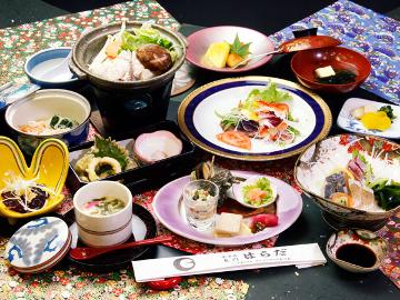 【当館人気No.1！スタンダード会席】新鮮なお魚と地元野菜に思わず感謝。