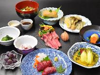 ■【夕食付、朝食なし】ご夕食は梅月自慢の馬刺し＆季節の和牛料理をお楽しみ下さい♪■1泊夕食付