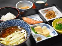 ■【朝食のみ】ビジネス応援！下諏訪駅から徒歩8分・源泉かけ流し・Wi-Fi・宿泊者特典の夜鳴そば付♪