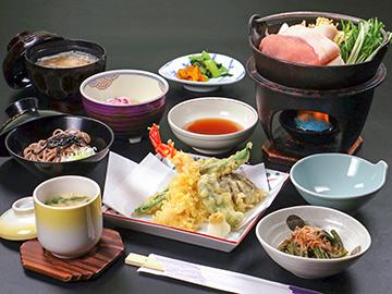 【2食付】お料理控えめ♪少食の方やコスパ重視派に◎天然温泉＆山里料理をお手頃に満喫♪