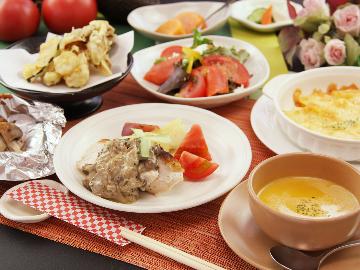 ◆【1泊2食付】和洋創作ディナー♪北海道産・美瑛産にこだわった旬の食材を堪能しよう！