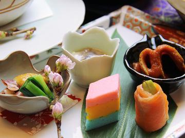 【期間限定】特別創作懐石「雛膳-hinazen-」で祝う節句プラン≪家族旅・女子旅≫