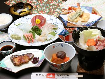 ◆スタンダード-2食付-◆季節感じる旬コースをリーズナブルに！温泉24h入浴OK♪貸切対応も可能