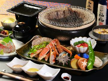 選りすぐりの越前若狭の山海の幸♪スタンダード炭火焼懐石≪雅≫