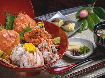 【年内限定】日本海冬の赤い宝石箱ぷちぷちキラキラ映えDON♪ せいこがに丼プラン