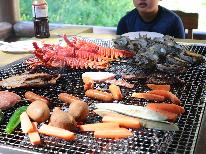 網と炭付きで食材のみ持込み！幻想的な空間と自分好みの食材で彩る唯一無二のBBQ♪今だけの嬉しい特典付