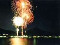 ７月1日限定【富士山の山開き・花火大会】館内から花火鑑賞出来ます♪ １泊２食付★