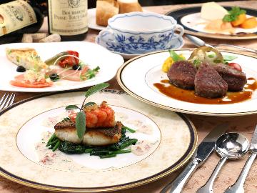 【HP限定価格】≪夕食付プラン≫　ディナーはオーナーシェフが作るおまかせフレンチコース♪