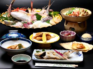 【HP限定価格】【贅沢盛り☆】これがスタンダード！？ゑびす屋の姿造りプラン[1泊2食付]
