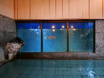 ◆【素泊り☆現金特価】チェックイン21時までOK！鯉が見られる天然温泉をゆっくり満喫