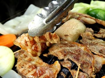 【お食事特典てんこ盛り】郷土の味覚☆ジンギスカン×芋煮を召し上がれ♪湯めぐりで蔵王満喫≪1泊2食≫