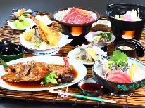 【一番人気！】板前の旦那さんがつくる海の幸たっぷりの海鮮御膳を堪能♪＜貸切風呂付＞