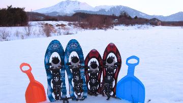 【3/21限定！冬のピクニック付きプラン】雪に包まれた森で、静かな時間を味わうスノーシュー体験