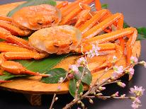 桜もカニ刺しも満開！【春限定】タグ付き【活】香住ガニ贅沢2匹フルコース＋お得に選べる但馬牛１品コース