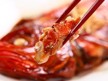 金目鯛姿煮付き◆宴会におすすめ♪グレードアップ-2食付-