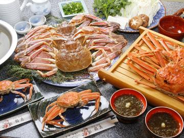 【味覚の王様】冬といえばカニ☆ブランド活ガニ使用！タグ付き松葉がにプラン