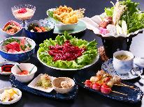 【グレードアップ】自家製野菜や自家製ハーブ、馬肉を使った自慢の料理の贅沢プラン！
