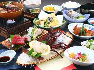 伊勢海老orアワビ◆豪華食材チョイス☆贅沢食材満喫！