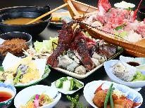 いけんだ煮みそ鍋◆1人1尾まるごと伊勢海老豪快鍋！自家製みそに滲み出る海鮮の旨さ！-2食付-