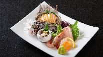 【個室食】プリプリ鮑をそのまま！～◆鮑のお刺身と踊り焼き　+　春の旬彩会席◆～