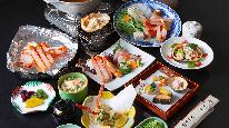 【個室食】紅蟹のお造り、焼き蟹、蟹天ぷらなど！◆紅ズワイを贅沢に使用したフルコース