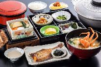 冬割★通常プランから2200円引き★ 【個室食】＜蟹フルコース＞人気No.1♪冬の味覚と天然温泉を満喫