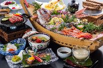 【個室食】夏の特典付★海で遊んだ後は！夏の舟盛コース※花ゆうみ温泉チケット付き(大人のみ)
