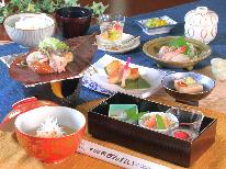 ＜大山鶏のほう葉焼ミニ会席☆2食付＞大山・鳥取・米子の観光利用に♪Wi-Fi有