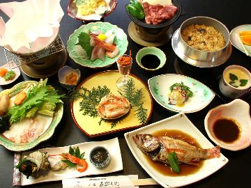 【全国旅行支援対象】≪a　会席料理≫迷ったらコレ！京丹後の味覚勢ぞろい！当館スタンダードプラン　