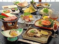 ≪ｃc　A5黒毛和牛会席≫夏のごっつぉプラン　～新鮮旬の海幸とA4霜降り肉のコラボ☆～1泊2食付